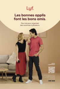 Mike Bujoli and Florence Fauquet for Lyf Pay 01